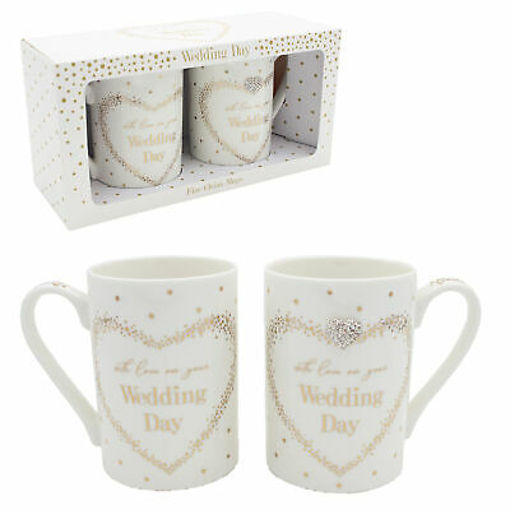 Picture of MAD DOTS WEDDING MUG